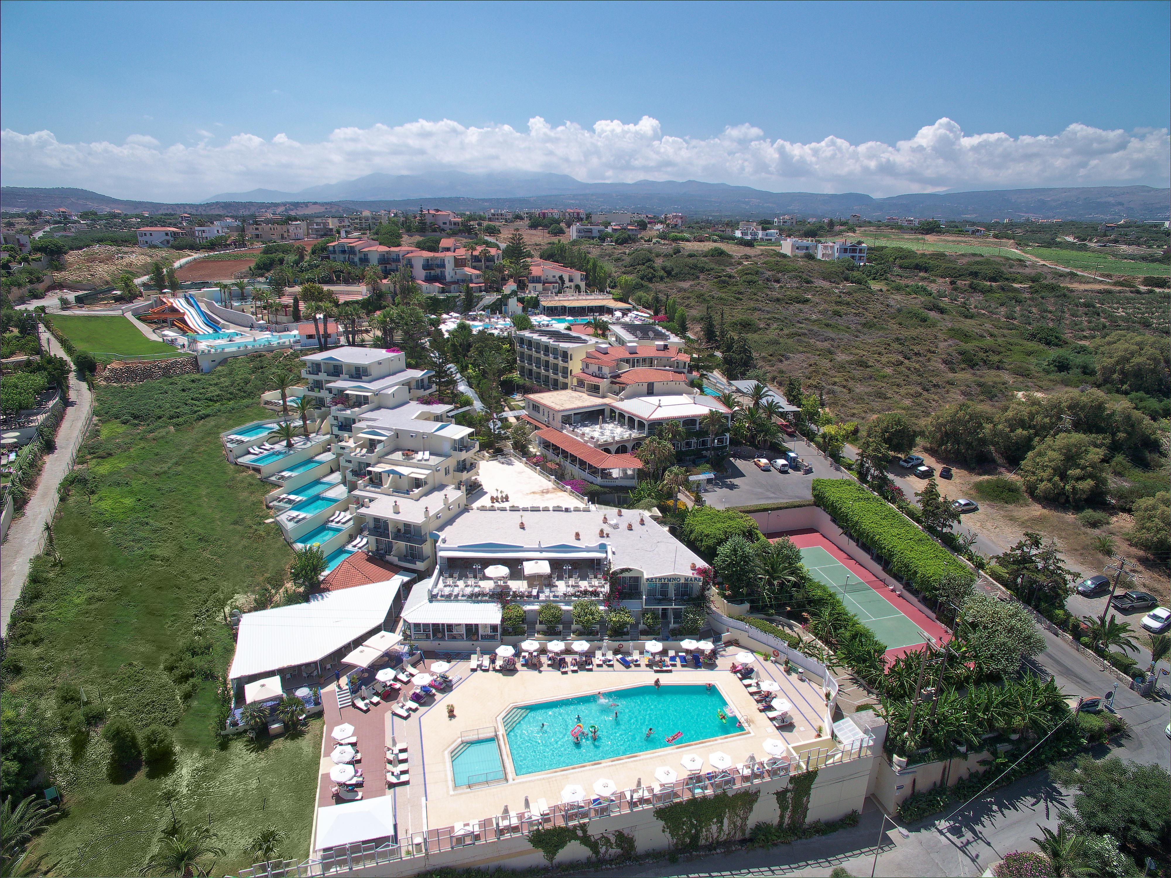 Rethymno Mare Royal & Water Park Hotel Skaleta Exterior foto